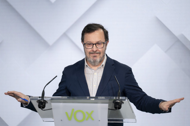 El portavoz de Vox, José Antonio Fúster.