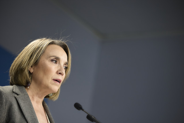 Archivo - La vicesecretaria de Regeneración del Partido Popular, Cuca Gamarra, durante una rueda de prensa posterior a la reunión del Comité de Dirección del PP, en la sede del PP, a 15 de diciembre de 2025, en Madrid (España).