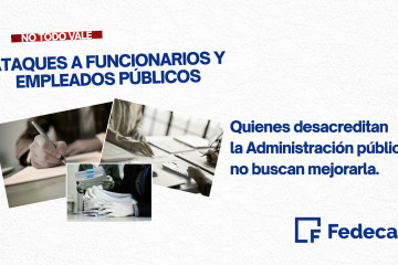 Fedeca lanza la campaña 'No todo vale' ante el aumento de discursos que desacreditan a los empleados públicos.