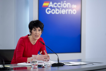 La ministra de Inclusión Seguridad Social y Migracioneas y portavoz del Gobierno, Elma Saiz.