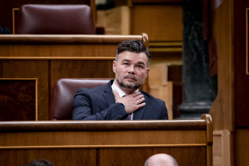El portavoz de ERC en el Congreso, Gabriel Rufián.