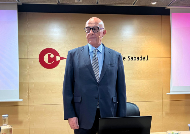 El presidente de Banco Sabadell, Josep Oliu.