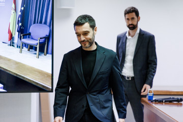 El ministro de Derechos Sociales, Consumo y Agenda 2030, Pablo Bustinduy, ofrece una rueda de prensa, en el Ministerio de Derechos Sociales, Consumo y Agenda 2030, a 16 de enero de 2026, en Madrid (Es