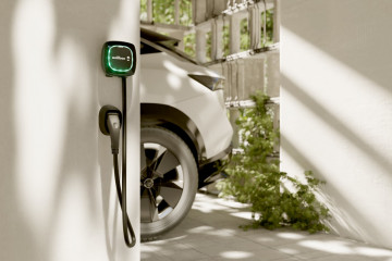 Archivo - Un punto de carga de vehículos eléctricos