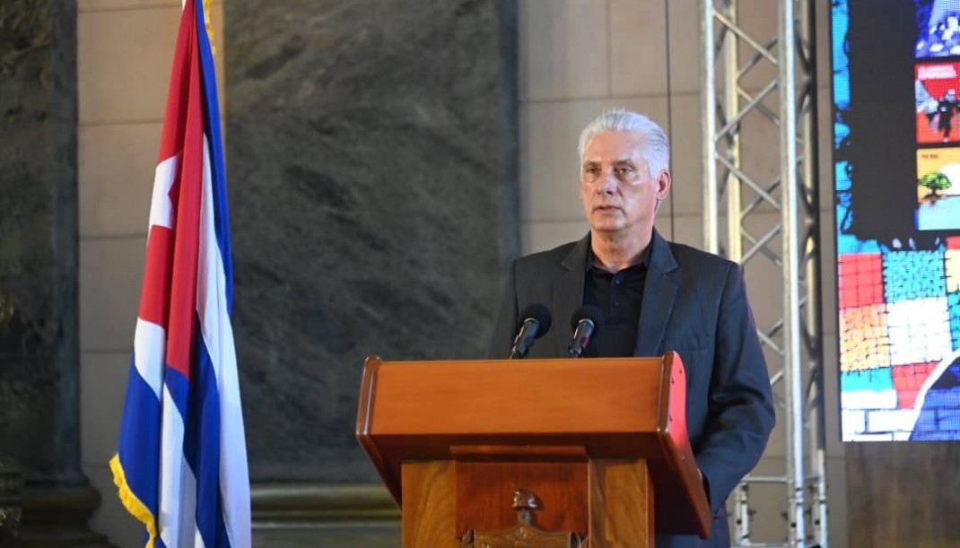 El presidente de Cuba, Miguel Díaz-Canel.
