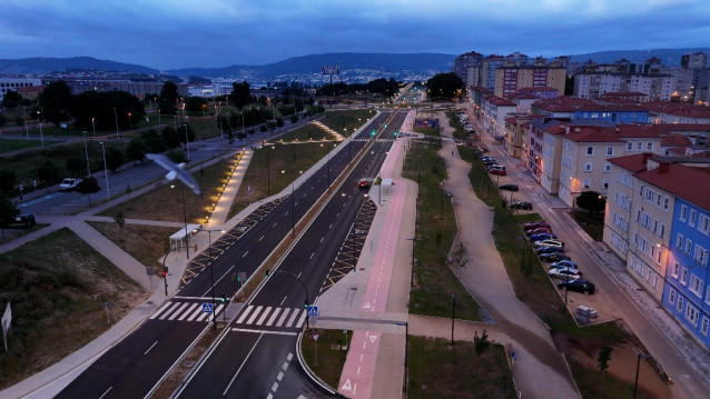 Proyecto de humanización de la Avenida As Pias en Ferrol