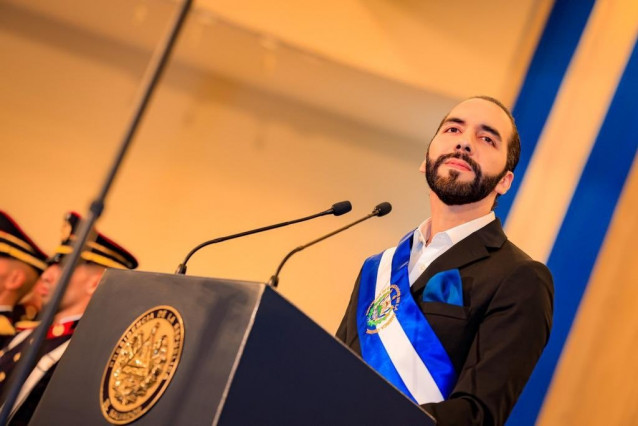 Archivo - El presidente de El Salvador, Nayib Bukele.
