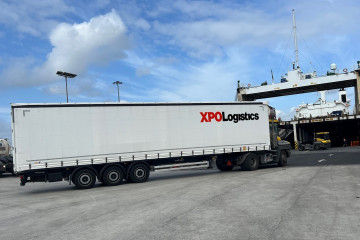 Archivo - Vehículo de XPO
