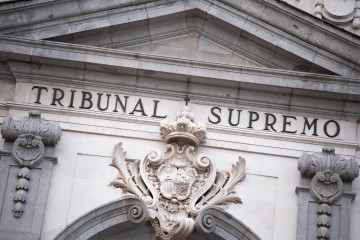 Archivo - Fachada del Tribunal Supremo