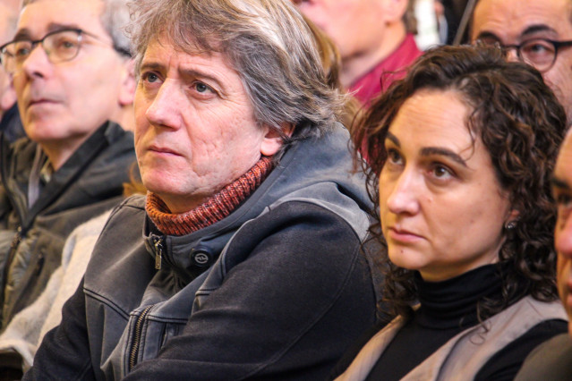 El secretario general del PSCyL y candidato a la Presidencia de la Junta, Carlos Martínez, durante la inauguración del a Feria de la Trufa de Soria en Abejar