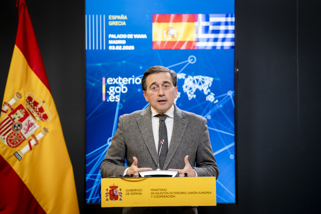 El ministro de Asuntos Exteriores, Unión Europea y Cooperación, José Manuel Albares