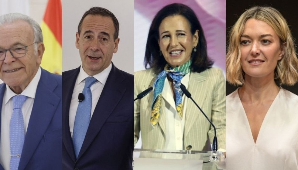 Isidre Fainé, Gonzalo Gortázar, Ana Botín, Marta Ortega, y Marc Murtra, mejores gestores empresariales 2026