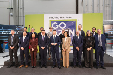 Imanol Pradales, Mikel Jauregi, Ana Villate, Carlos Alzola, Eva Azoulay, Ekain San José, Pedro Rodriguez, Norberto Lopez de Lacalle, Guillermo Celaya y Jean Philippe Aguerre, entre otros, en ITP Aero