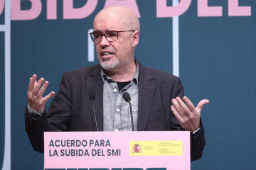 El secretario general de CCOO, Unai Sordo