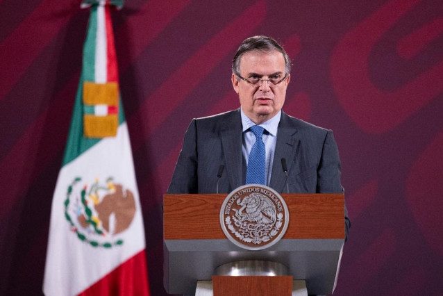 Archivo - El secretario de Economía de México, Marcelo Ebrard.