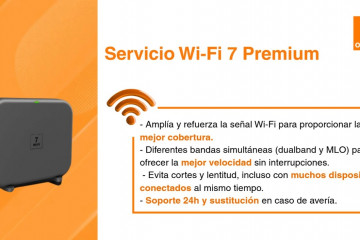 Orange Orange, del Grupo MasOrange, ha lanzado su nuevo Servicio WiFi 7 Premium, dirigido a clientes de fibra particulares, micropymes y autónomos