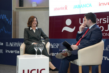 La presidenta de la Asociación Española de Banca (AEB), Alejandra Kindelán.