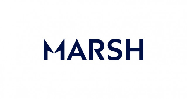 Logo del bróker de seguros Marsh