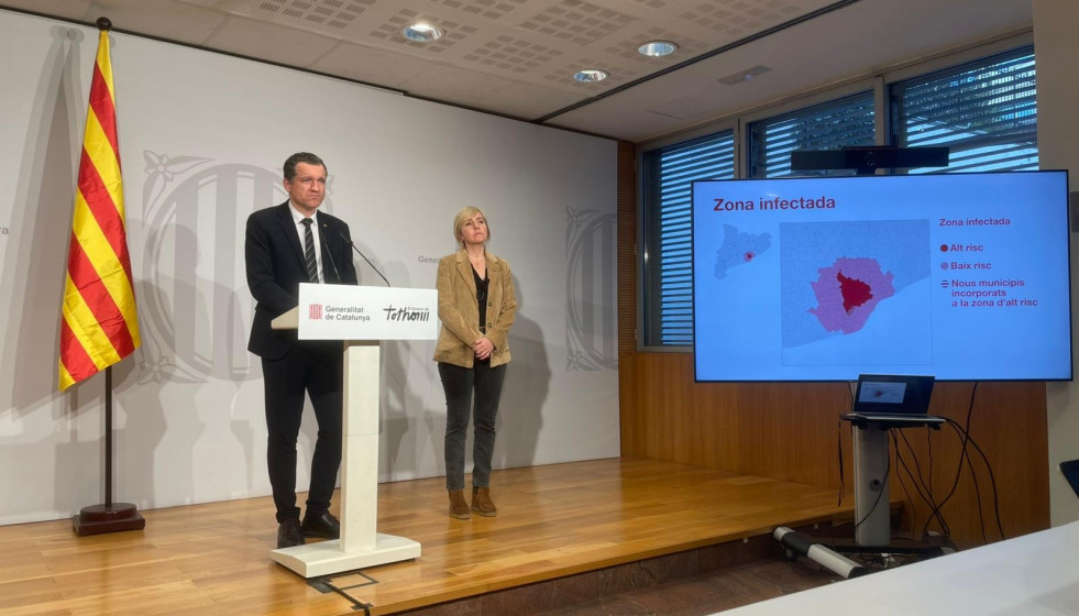 El conseller de Agricultura, Òscar Ordeig