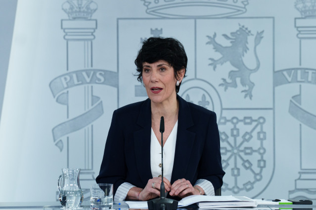 La ministra de Inclusión, Seguridad Social y Migraciones, Elma Saiz