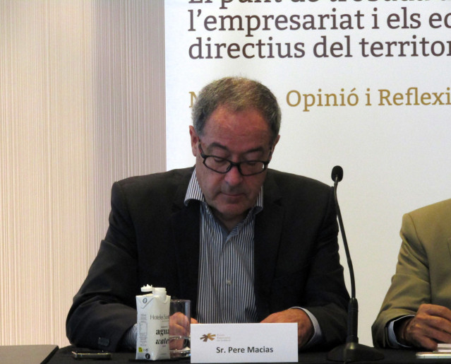 Archivo - El comisionado para el traspaso de Rodalies, Pere Macias