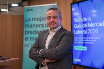 Archivo - Director general regional de Hays para el Sur y Oeste de Europa, Christopher Dottie