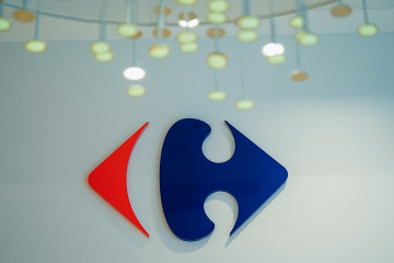 Archivo - Logo de Carrefour.