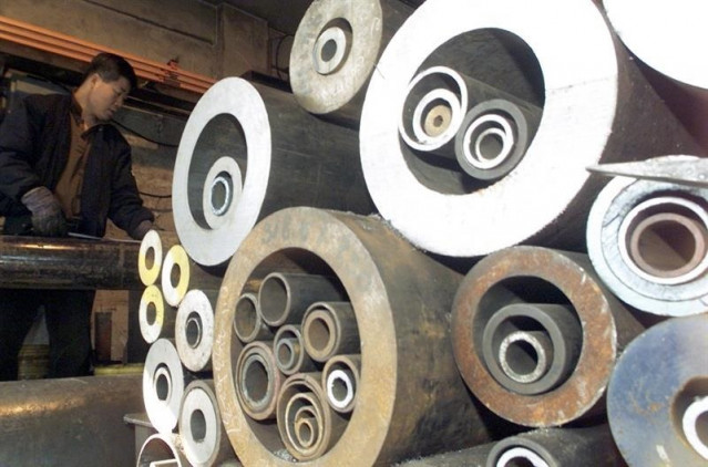 Archivo - Acero de Ternium.