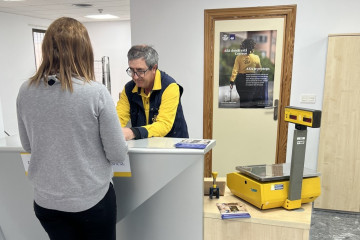 Oficina auxiliar de Correos en Belicena, en Vegas del Genil (Granada)