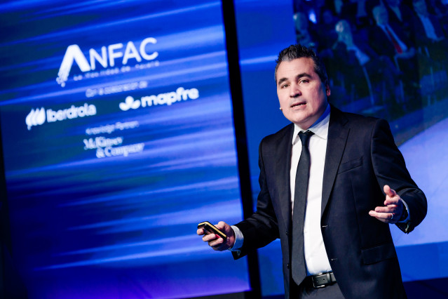 El presidente de la Asociación Nacional de Fabricantes de Automóviles y Camiones (Anfac), Josep María Recasens