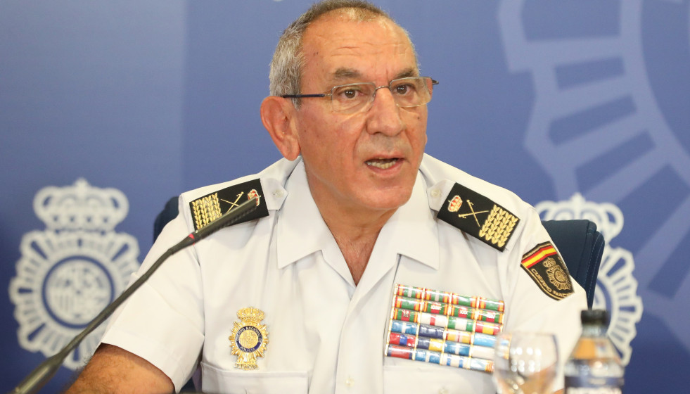 Archivo - El director adjunto operativo, José Ángel González, en un acto de la Policía