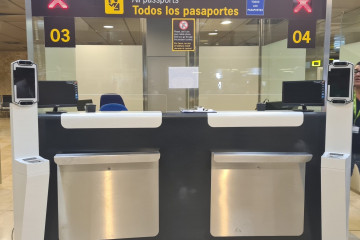 Sistema europeo de control fronterizo biométrico en España.