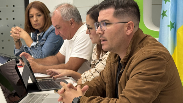 El secretario de Organización de NC-BC. Ayoze Corujo