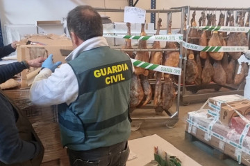 Intervenciones de productos fraudulentos por parte de la Guardia Civil.