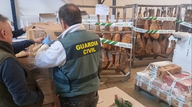 Intervenciones de productos fraudulentos por parte de la Guardia Civil.