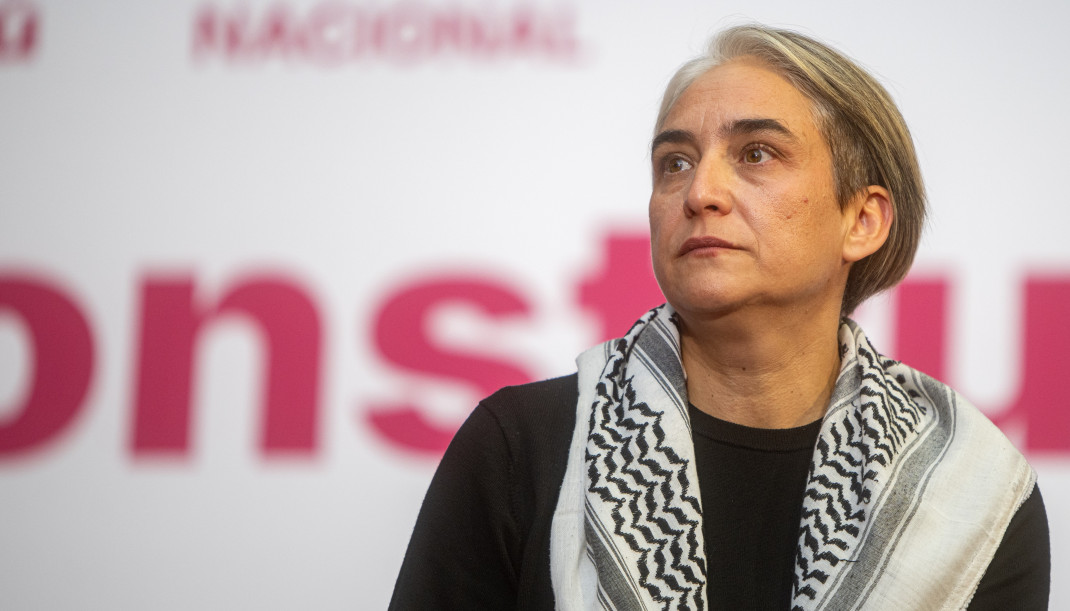 Archivo - La exalcaldesa de Barcelona y excoordinadora de Catalunya en Comú, Ada Colau, durante la Assemblea Nacional de Catalunya en Comú,