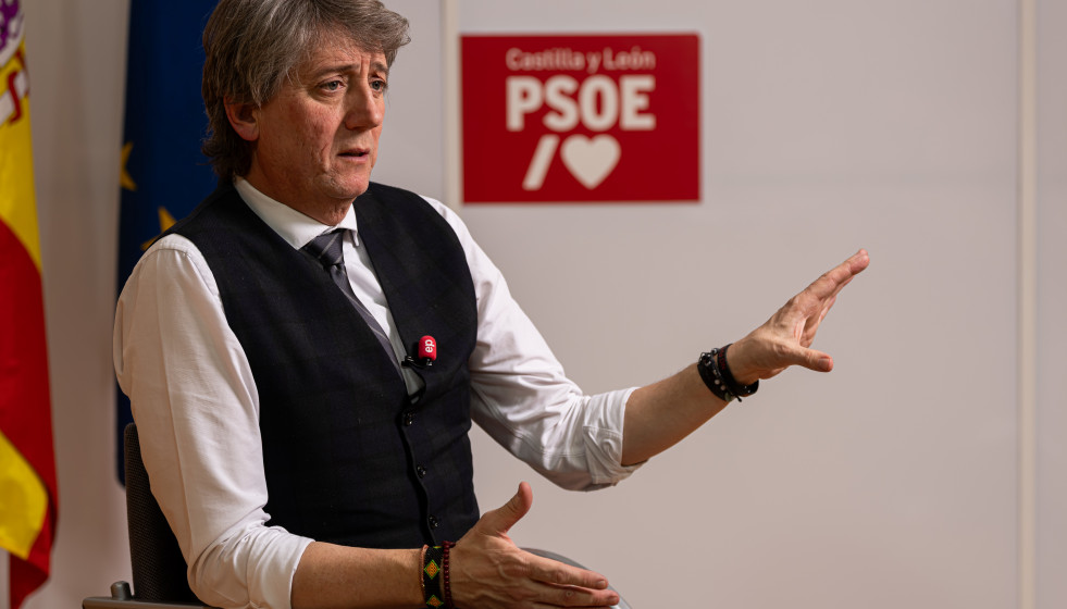 Entrevista al alcalde de Soria y candidato a presidente de la Junta de Castilla y León por el PSOE Carlos Martínez.
