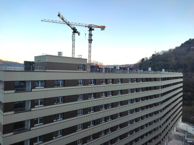 Viviendas nuevas en construcción en Bilbao