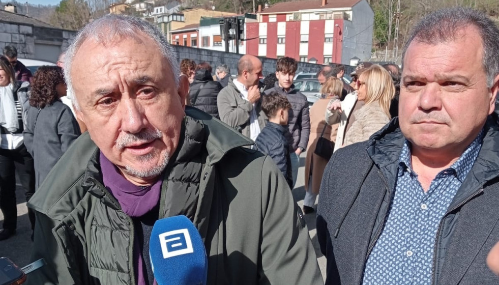 EuropaPress 7313464 secretario general ugt pepe alvarez homenaje manuel llaneza mieres