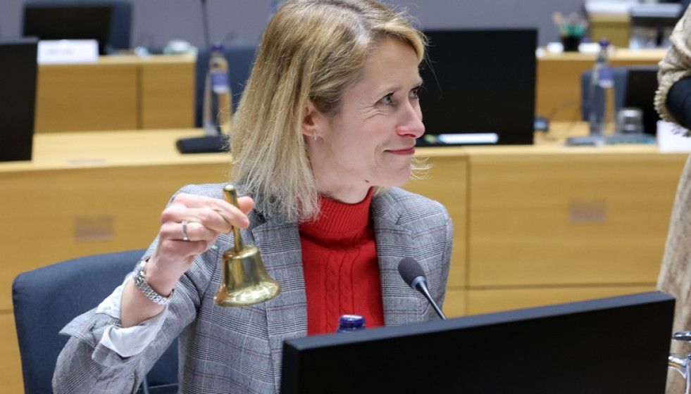 La Alta Representante de la UE para Asuntos Exteriores y Política de Seguridad, Kaja Kallas