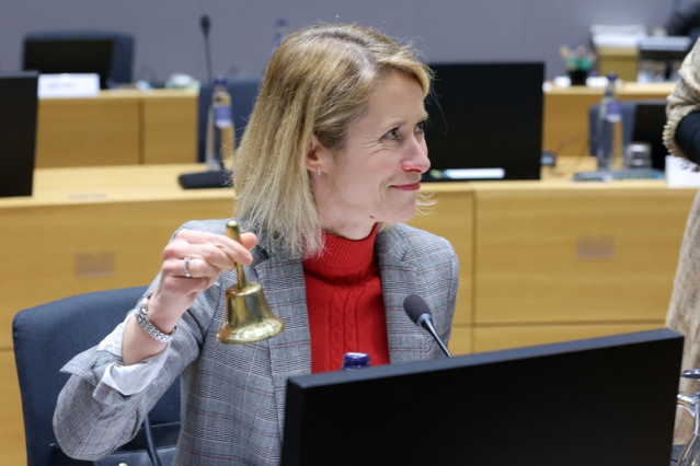 La Alta Representante de la UE para Asuntos Exteriores y Política de Seguridad, Kaja Kallas
