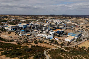 Inmediaciones De La Mina De Neves-Corvo, En Portugal.