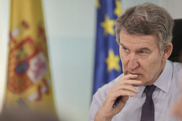 Feijóo en el Comité de Dirección del PP
