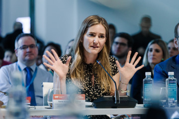 Archivo - La vicepresidenta tercera y ministra para la Transición Ecológica y el Reto Demográfico, Sara Aagesen