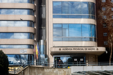 Exterior de la sede de la Audiencia Provincial de Madrid, a 28 de enero de 2026, en Madrid (España).