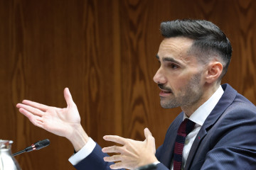 Archivo - El exsecretario de Estado de Seguridad, Rafael Pérez, comparece en la Comisión de Investigación sobre el ‘caso Koldo’, en el Senado, a 25 de octubre de 2024, en Madrid.