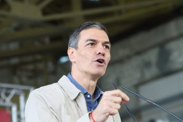 El secretario general del PSOE y presidente del Gobierno de España, Pedro Sánchez.