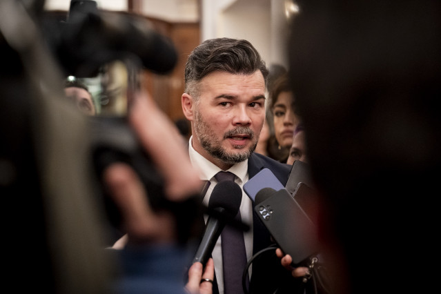 El portavoz de ERC en el Congreso, Gabriel Rufián.