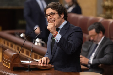 El diputado de Vox, José María Figaredo, durante una sesión plenaria extraordinaria en el Congreso de los Diputados, a 27 de enero de 2026, en Madrid (España).