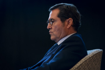 Archivo - El presidente de la Confederación Española de Organizaciones Empresariales (CEOE), Antonio Garamendi, durante la clausura la Asamblea anual de la Asociación Nacional de Grandes de Empresa